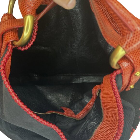 Gucci Black Canvas  Hobo Bag - Picture 4 of 11